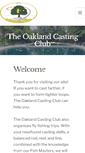 Mobile Screenshot of oaklandcastingclub.org